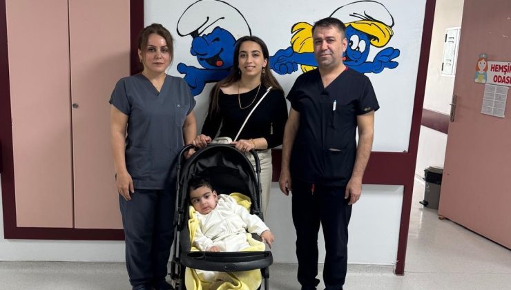 Diyarbakır’da Umut Veren Başarı: Süleyman Bebek Sağlığına Kavuştu