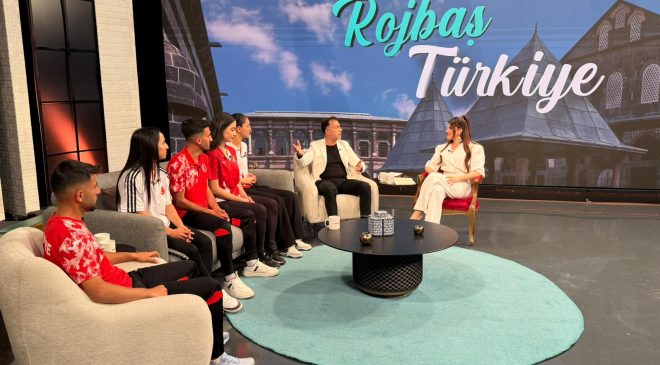 Dicle Üniversitesi BESYO Öğrencileri TRT Kurdi Canlı Yayınında Sporun Nabzını Tuttu