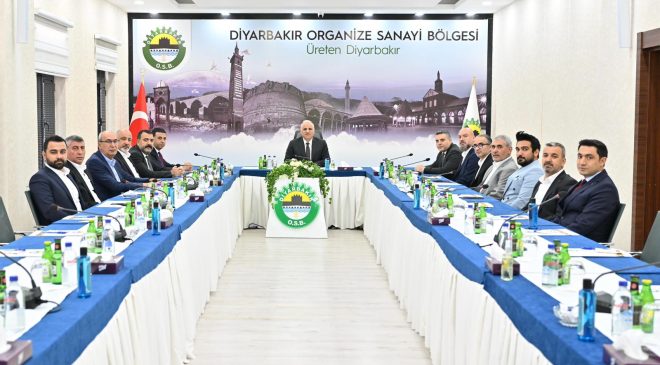 Diyarbakır OSB’de Yeni Dönem: Yönetim ve Müteşebbis Heyet Belirlendi