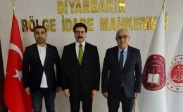 Diyarbakır Bölge İdare Mahkemesinin Yeni Başkanına Anlamlı Ziyaret
