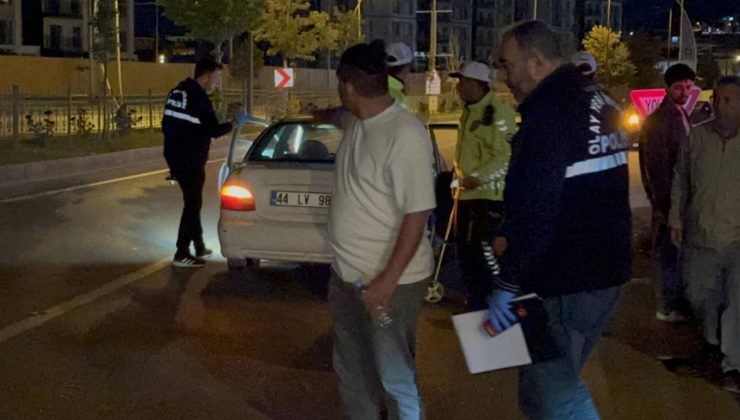 Malatya’da 2 aracın çarptığı yaya hayatını kaybetti