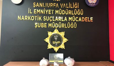 Şanlıurfa’da uyuşturucu operasyonu: 6 kilo 800 gram skunk ele geçirildi