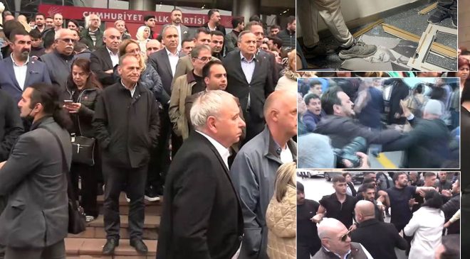CHP Genel Merkezinde tahliye gerginliği