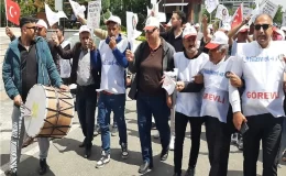 Diyarbakır’da İşten Çıkarılan İşçilerden Davullu Protesto: “686 Gündür Direniyoruz”