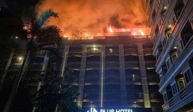 Tayland’ta otel yangını: 4 kişi yaralandı, yüzlerce kişi tahliye edildi