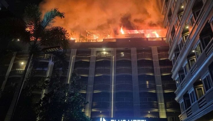Tayland’ta otel yangını: 4 kişi yaralandı, yüzlerce kişi tahliye edildi