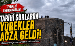 Surlarda Tehlikeli Bayram Selfiesi! Turistler Risk Aldı