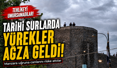 Surlarda Tehlikeli Bayram Selfiesi! Turistler Risk Aldı
