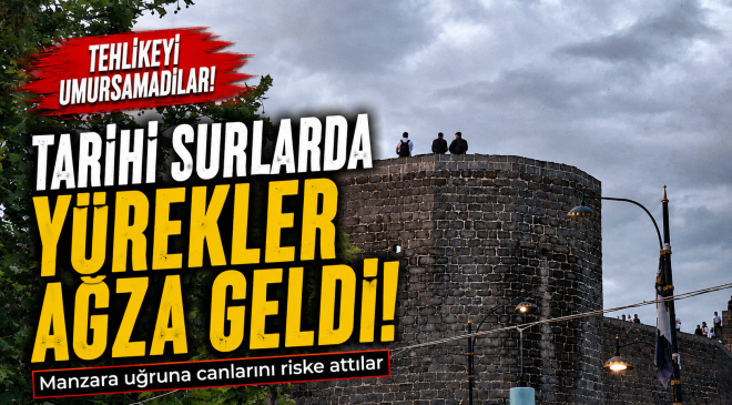 Surlarda Tehlikeli Bayram Selfiesi! Turistler Risk Aldı