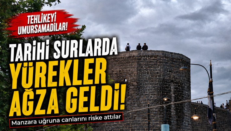 Surlarda Tehlikeli Bayram Selfiesi! Turistler Risk Aldı