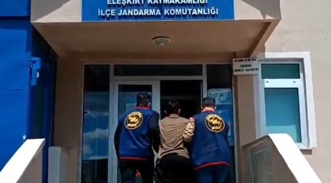 Ağrı’da cinayet zanlısı yabancı uyruklu şahıs yakalandı