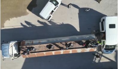 Akaryakıt tankerinde 30 düzensiz göçmen yakalandı