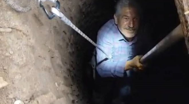 Batman’da su kuyusuna düşen vatandaş kurtarıldı
