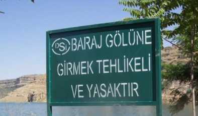 DSİ’den vatandaşlara “baraj ve göletlerde yüzmeyin” uyarısı