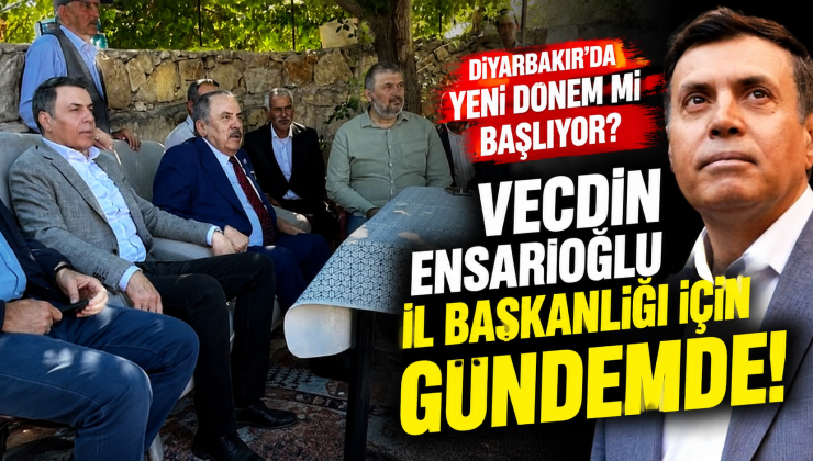AK Parti İl Başkanlığı İçin Gündeme Gelen İsim: Vecdin Ensarioğlu