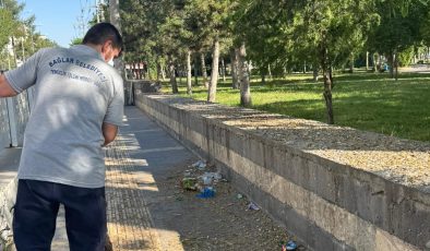 Bağlar Belediyesi temizledi…