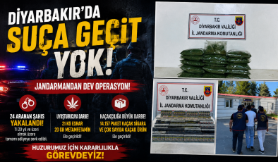 Diyarbakır’da JASAT Suç ve Kaçakçılığa Geçit Vermiyor