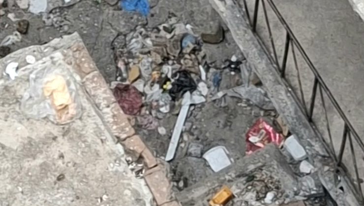 Tarihi Sur’un Göbeğinde Çöp Manzarası