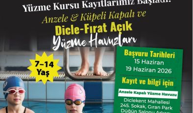 Kayapınar’da Yaz Boyunca Ücretsiz Spor ve Yüzme Fırsatı