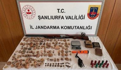 Şanlıurfa Halfeti’de tarihi eser operasyonu