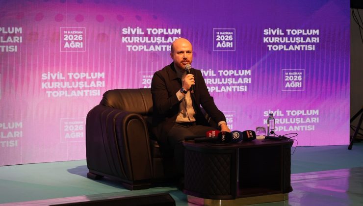 Bilal Erdoğan Ağrı’da konuştu