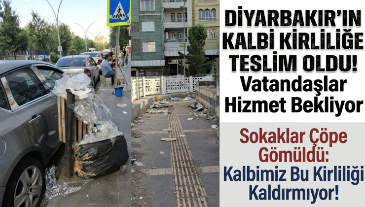 Diyarbakır’ın Kalbi Pisliğe Teslim Oldu