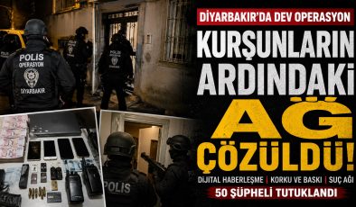 Diyarbakır’da ‘Yeni Nesil Suç’ Operasyonu: Korku İmparatorluğuna Darbe