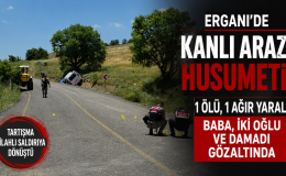 Ergani’de Kanlı Arazi Husumeti: Baba, İki Oğlu ve Damadı Gözaltında