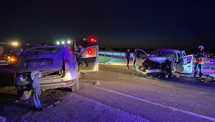 Malatya’da iki otomobil çarpıştı: 6 yaralı