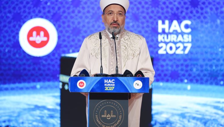 2027 yılı hac kuraları çekildi