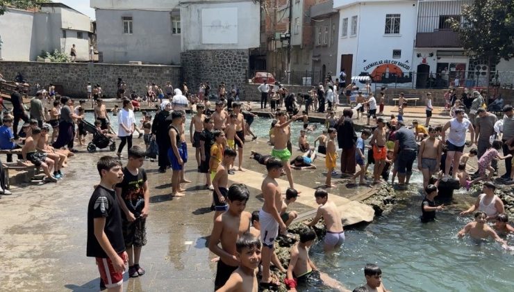 Diyarbakır’da Sıcaktan Bunalan Çocukların Adresi Yine Aynı