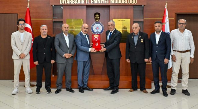 Şehit Aileleri ve Gazilerden Diyarbakır Emniyet Müdürü Gökduman’a Anlamlı Ziyaret