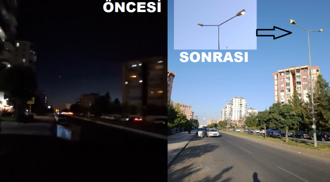 Dicle Elektrik  Karanlığı Aydınlattı: Diyarbakır’da Arızalı Sokak Aydınlatmaları Onarıldı
