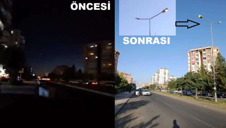 Dicle Elektrik  Karanlığı Aydınlattı: Diyarbakır’da Arızalı Sokak Aydınlatmaları Onarıldı