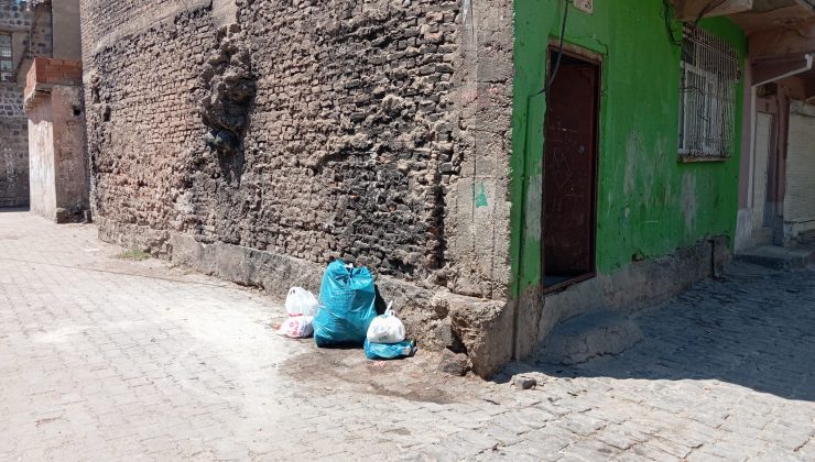 Sur’da mahalle sakinlerinden çöp konteyneri talebi: Koku ve sinek sorunu artıyor