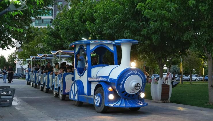 Kayapınar’daki Park 75 Yaz Akşamlarının Çocuk Durağı Oldu