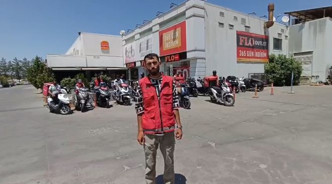 Diyarbakır’da kuryelerden eylem: “Hak edişlerimiz ödenmedi, kişi başı 16 bin lirayı aşan kesinti istendi”