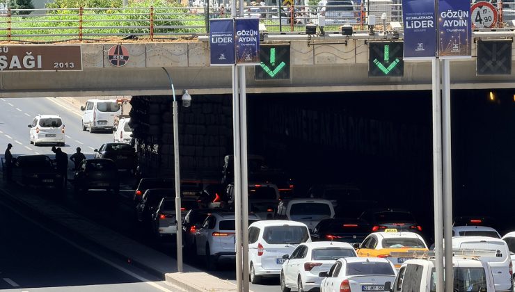 Diyarbakır’da zincirleme kaza: 2 yaralı