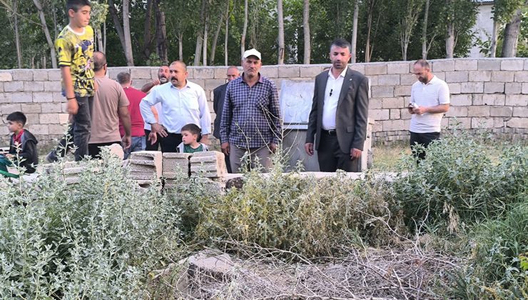 Van’ın Muradiye ilçesinde kanalizasyon sorunu büyüyor!