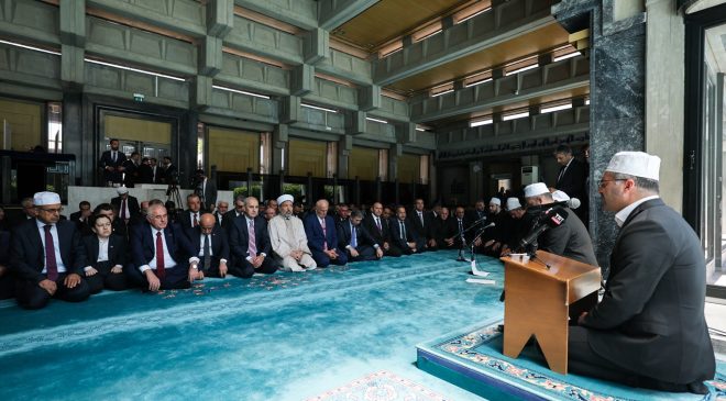 TBMM Camii’nde 15 Temmuz şehitleri için Mevlid-i Şerif programı düzenlendi