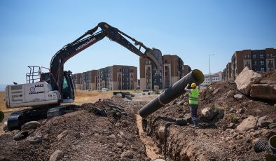 Oğlaklı TOKİ’de altyapı için yeni önlem: 200 metrelik by-pass hattı devreye alındı