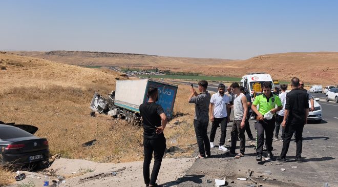 Cizre-Silopi kara yolunda kaza: 5 yaralı