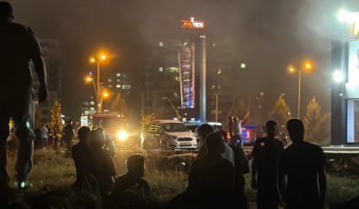 Diyarbakır’da 12 katlı plazada korkutan yangın