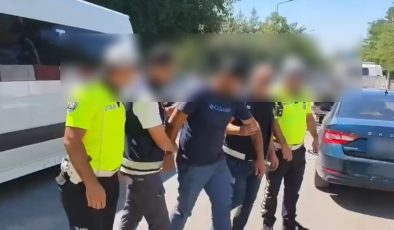 Diyarbakır polisi makas atan sürücüyü af etmedi