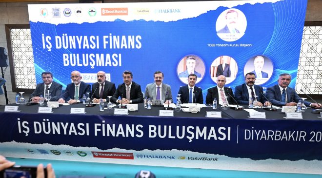Diyarbakır’da iş dünyası finansman için bankaların karşısına çıktı