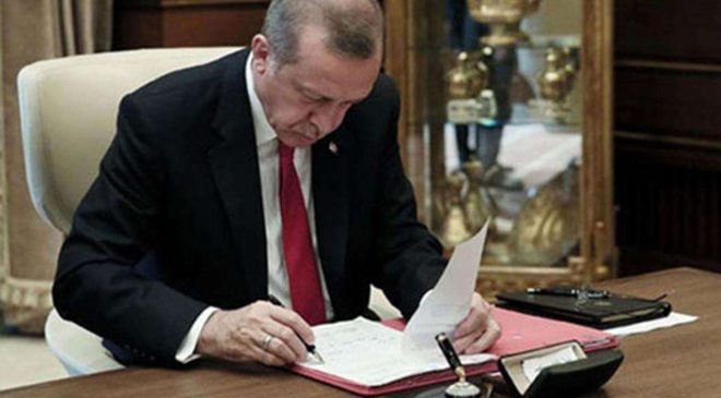 Cumhurbaşkanı Erdoğan’dan çok sayıda atama ve görevden alma kararı