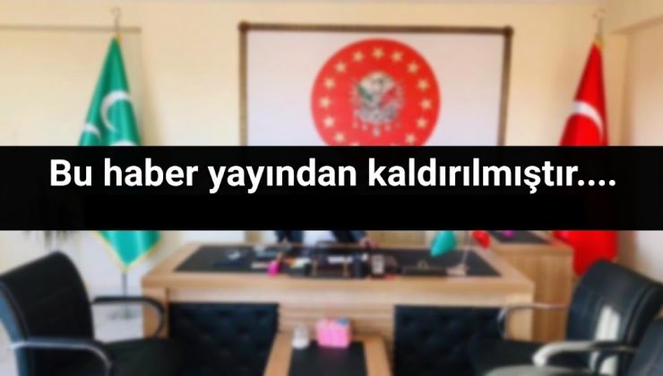 Bu haber yayından kaldırılmıştır….