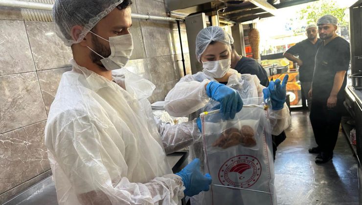 Şırnak’ta gıda denetimlerinde işletmelerden numune alındı