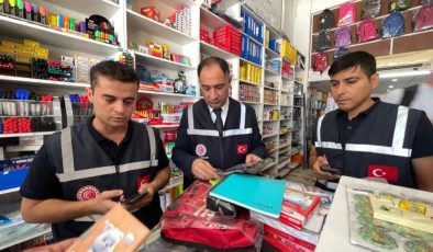 Şanlıurfa’da kırtasiyelere sıkı denetim: 16 bin ürün kontrol edildi