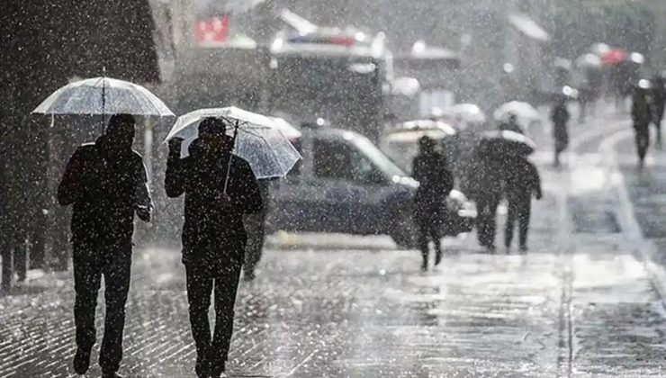 19 il için “sarı” kodlu kuvvetli yağış uyarısı